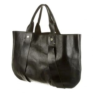 Clare V. Black La Tropezienne Tote